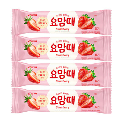 빙그레 요맘때 바 딸기 30개