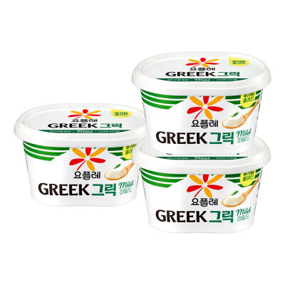 Greek Yogurt Mild 400g x3