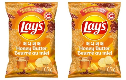 Lay's Honey Butter Flavored Potato Chips, 200g (2 Pack)