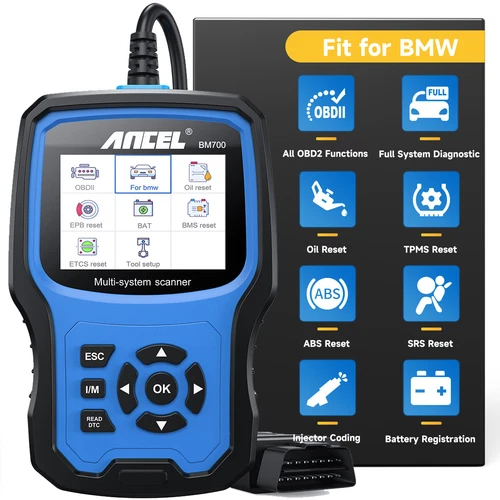 ANCEL BM700 OBD2 Scanner Code Reader For BMW All System ABS Diagnostic Tool