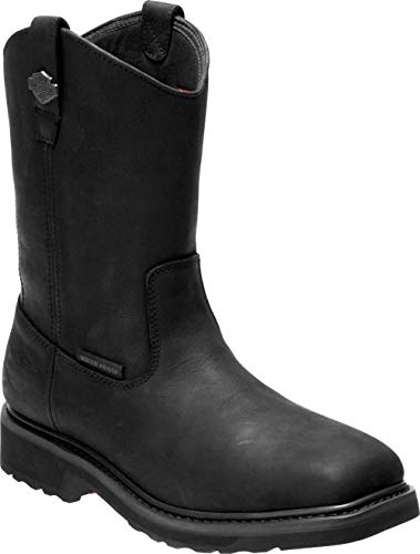 HARLEY-DAVIDSON FOOTWEAR Men's Altman CT Western Boot, Black, 8