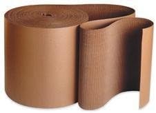 36 feet x 36" Single-face Corrugated B Flute Cardboard Roll.