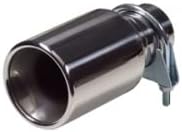 Exhaust Trim Universal Stainless Steel Round 89 mm Connection up to 58 mm