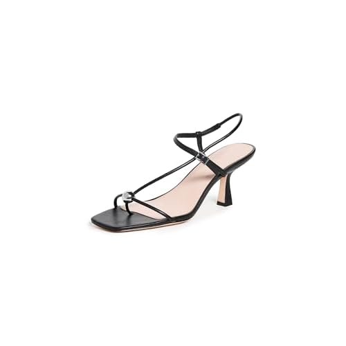 Loeffler Randall Womens Triana Strappy Mid-Heel Sandal with Ball