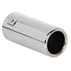 Auspuffblende rund chrome 701.3-76 Anschluss 45-76mm