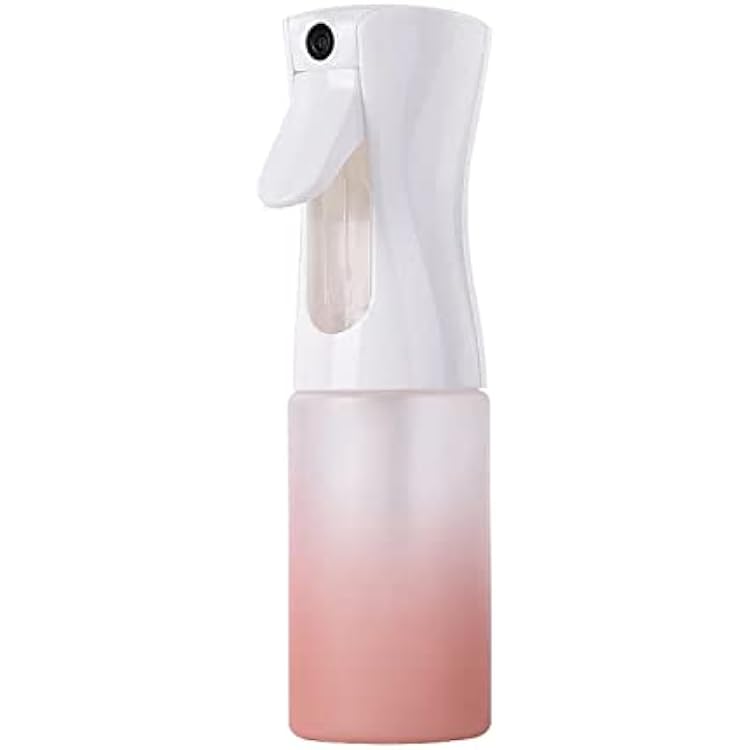 Gradient Pink Continuous Water Mister - Nano Fine Mist Sprayer - Empty Reusable Beauty Spray Bottle - Cleaning, Hairstyling & Plants - 5oz150ml
