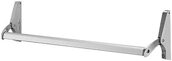 31108547628 CRL Satin Aluminum 48" Jackson 10 Series Non-Handed Concealed Vertical Rod Panic Exit Device