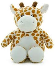 YuMe Baby Plush Giraffe- Mulitcolored