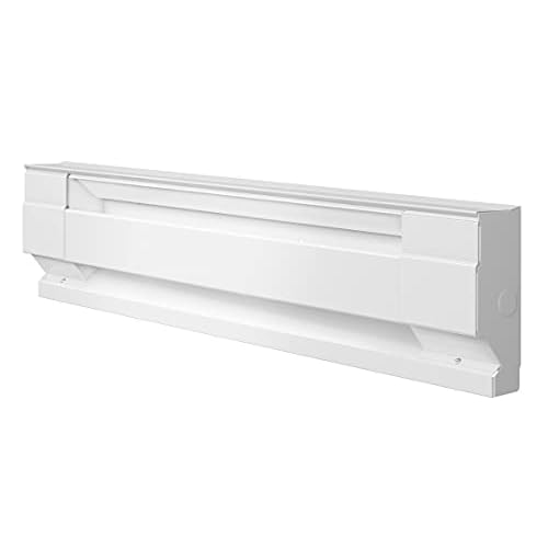 Cadet F Series 24 Electric Baseboard Heater Model: 2F350W, Part: 09949, 1195895 BTU, 240208 Volt, 350262 Watt, White