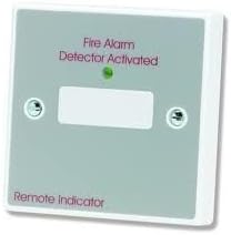 CT06 BF318 Remote LED Indicator Single Gang Plate Fire Alarm System