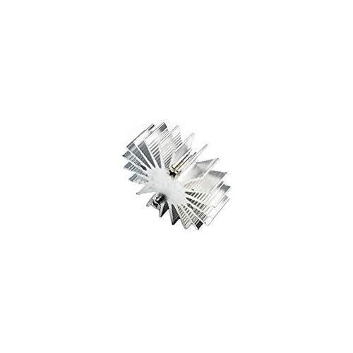 10pcs OD 35mm x H 10mm1W Watt LED Aluminium Heatsink Cooling Cooler Round