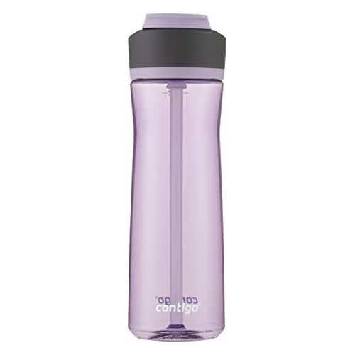 Contigo Ashland 2.0 Water Bottle, 24 oz - Leak-Proof Lid, Protective Spout Cover - Cupholder Friendly, Dishwasher Safe, BPA Free - Lavender