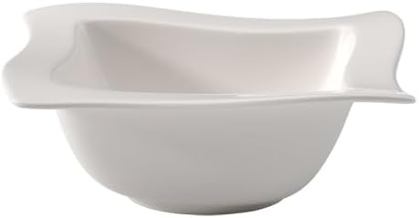 Villeroy & Boch New Wave Bowl, 6.75 in, Premium Porcelain, White