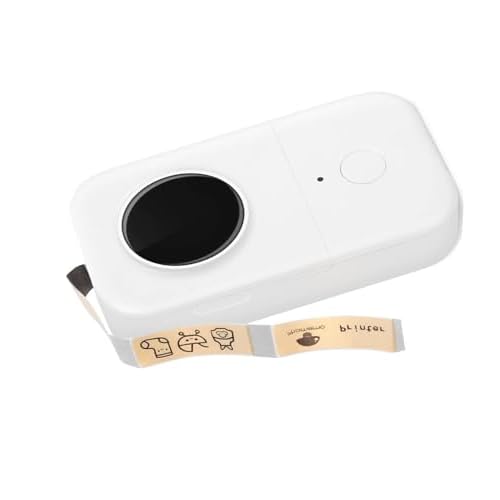 Phomemo S Label Printer, Portable Thermal Label Printer- Medium Version- White
