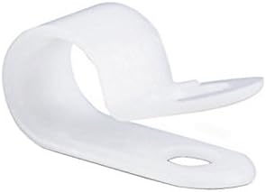 3/8" Nylon Cable Clamps - 25 Pack