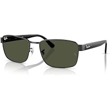 Ray-Ban RB3750 Square Sunglasses for Men for Women