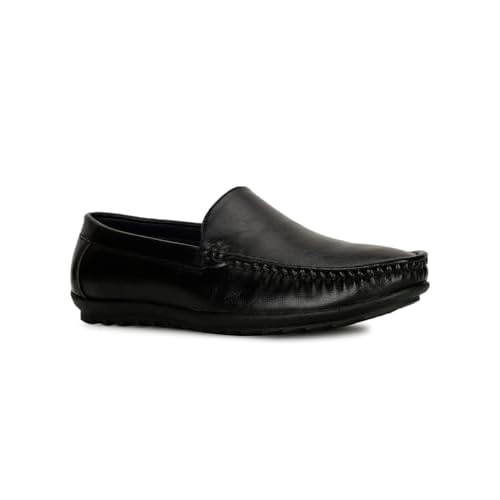 BATA Mens Slip-On Loafers Shoes, Formal & Casual Driving Slip on, Penny Loafers Dress Shoes for Men, Moccasins Slip On, Boat Shoes Style, Cushioned Insole for Casual, Office & Daily Wear