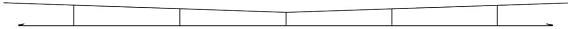 Peco PPCLC153 HO/OO Catenary 200mm/14 3/16" Overhead Wires (5)