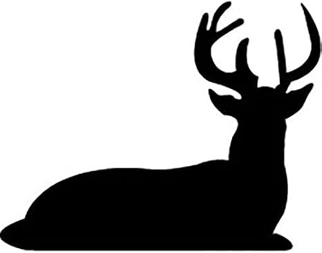 Woodcraft Project Paper Plan To Build Resting Buck Shadow - Material Not Included