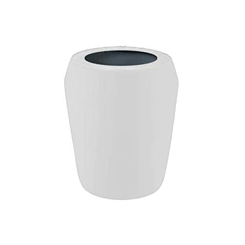 Fitted Kwik-Can Covers for 33 gal and 55 gal Drums - Bundle of 5 White, 33 Gallon
