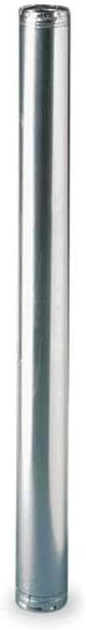 Ameri-Vent Pipe Section, 5" Dia, 2 ft. L