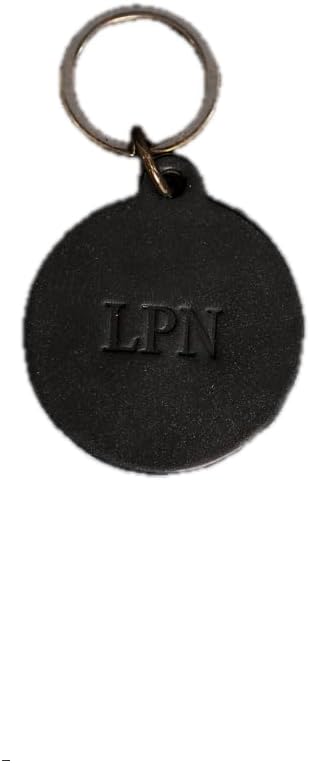 Ox & Pine Personalized Leather Circle Keychain