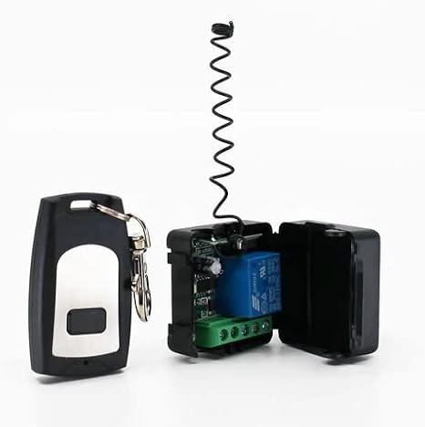 ASE 1-Channel Receiver with Remote, 433.92 MHz Wireless Relay Module