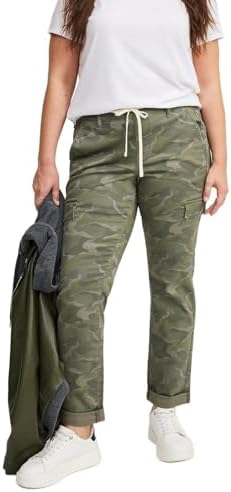 Torrid Womens Plus Size Weekend Straight Cargo Pant