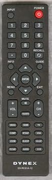 DYNEX DX-RC01A-12 Remote Control