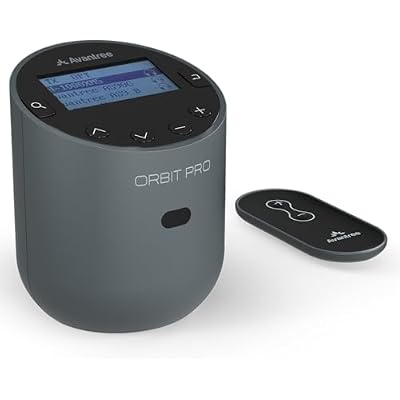 Avantree Orbit Pro - Bluetooth Transmitter for TV with LCD Screen & Remote Control, Compatible with Optical or AUX Audio Output & Smart TVs, Easy Volume Control for Airpods & Other Headphones