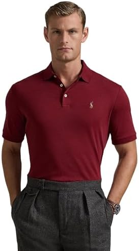 Polo Ralph Lauren Mens Classic Fit Soft Cotton Polo Shirt