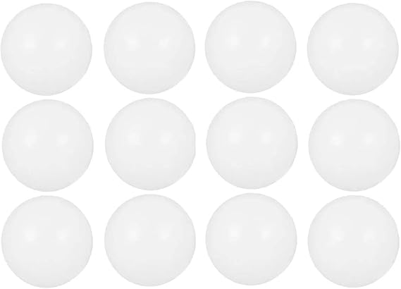 Table Tennis Ping Pong Balls White – Pack of 12 - ABS Quality.