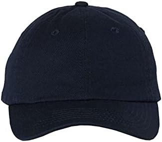 Small Fit Bio-Washed Dad Hat - VC300Y - Adjustable - Navy