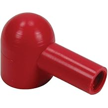 QuickCar Racing Products Alternator Terminal Boot, Rubber, Red, Each
