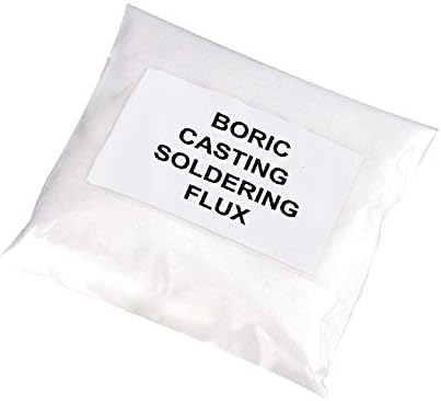 5 Lbs Pound 80 Oz Boric Deoxidizing Casting Flux for Melting Assaying Refining Gold Silver Copper Separating Impurities