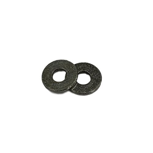Chenango Supply #4 Stainless Steel Flat Washers 18-8 Stainless, Corrosion-Resistant Flat Washers, 100 Pieces
