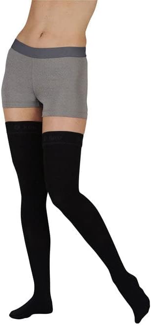 Juzo Soft 2002 Thigh-High Compression Stocking 30-40 mmHg Open Toe, Reg