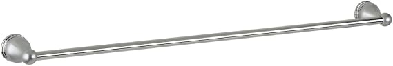 Taymor 04-SCC4730 Aztec 30-Inch x 3/4-Inch Towel Bar, Satin Chrome and Polished Chrome