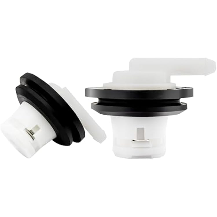 Fuel Tank Vent Valve, Gas Tank Vent with Grommet Seal for Jeep Cherokee XJ Wagoneer, Comanche MJ, Grand Cherokee ZJ, Wrangler YJ, Dodge Ram, Chrysler 2 pcs