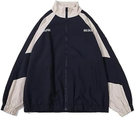 Varsity Jacket Women Harajuku Hip Hop Coats Unisex Vintage Cargo Jackets Bomber Lightweight Jackets