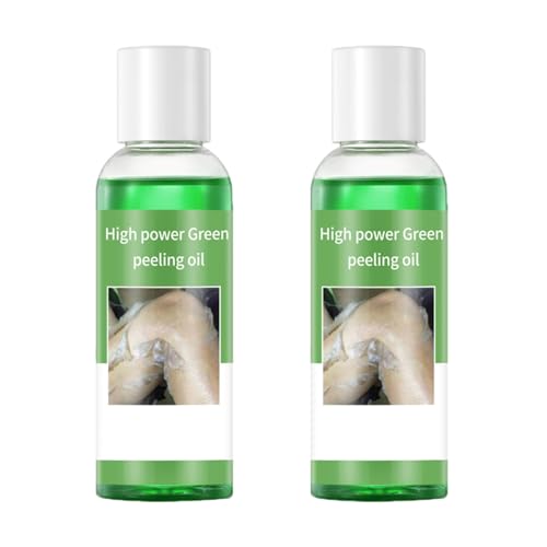 Peeling Oil for Dark Skin, Green Peeling Oil, Facial Peels with Hyaluronate,Exfoliating Peel Solution for Body, Chemical Peel At Home for Dark Spots, Body Exfoliant Peels 220 ml7.76 oz