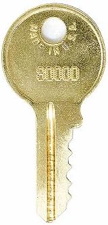 Padlock Replacement Key for American Lock 88852