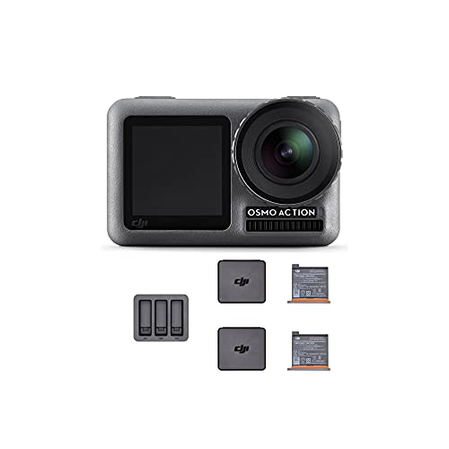 DJI Osmo Action 4K Camera Bundle with DJI Osmo Action Charging Kit 2 Items