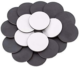 25 Adhesive Magnetic Circles 3" Diameter 30 mil Magnets
