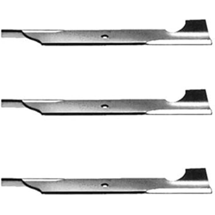 Danlex Set of 3 14538 for Ferris Lawn Mower Mulching Heavy Duty Blades Replacement Fits for 48 Deck 5101986 20843S 5020843