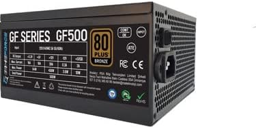 GAMEFORCE GF500 500W 80+ Bronze Certified Power Supply