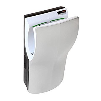 Dualflow Plus M14ACS Automatic ABS Silver Satin Hand Dryer