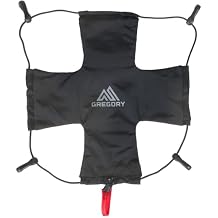 Gregory Packable Helmet Holder Unisex Hiking/Backpacking/Active Travel Helmet Holder, One Size Fits All, Obsidian Black