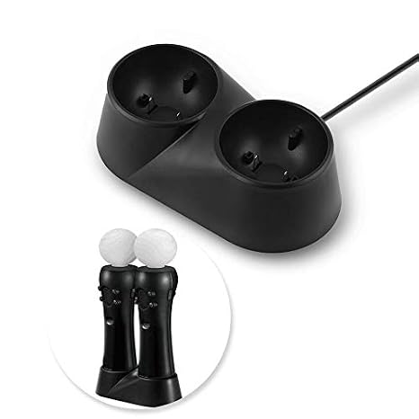 Zer one USB Dual Charging Dock Station Stand Holder for VR Controller