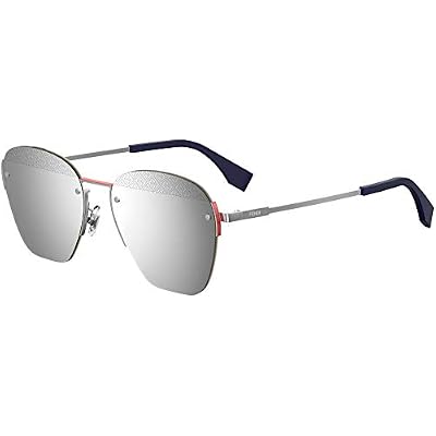 Authentic Fendi FF M 0057 S 0010T4 Palladium Sunglasses